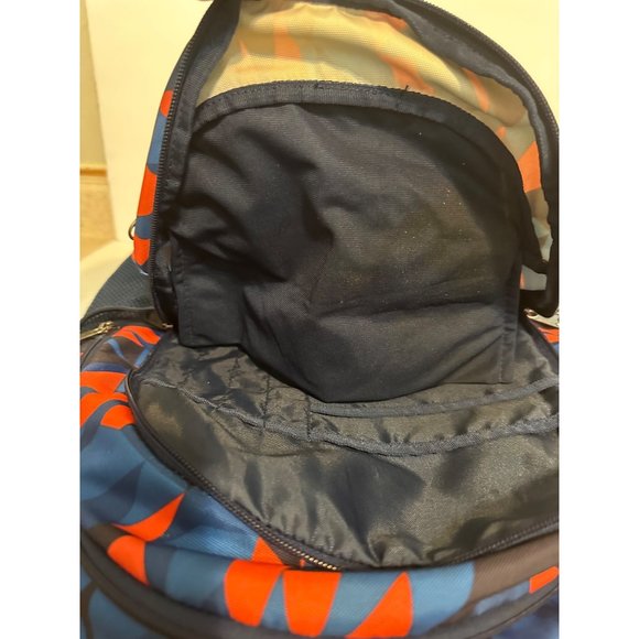 Under Armour Backpack Geo Black Blue Orange Ipad/Laptop Sleeve READ - Picture 4 of 9